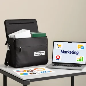 حقيبة تسويق المنتجات والخدمات